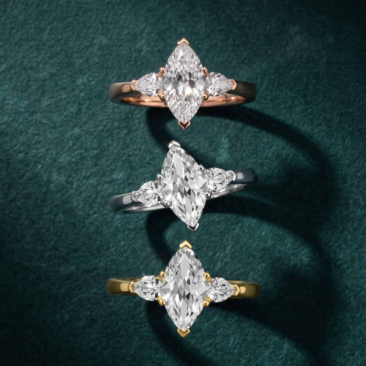 Amabel Three-Stone Marquise Diamond Engagement Ring in White Gold - 3rings.jpg