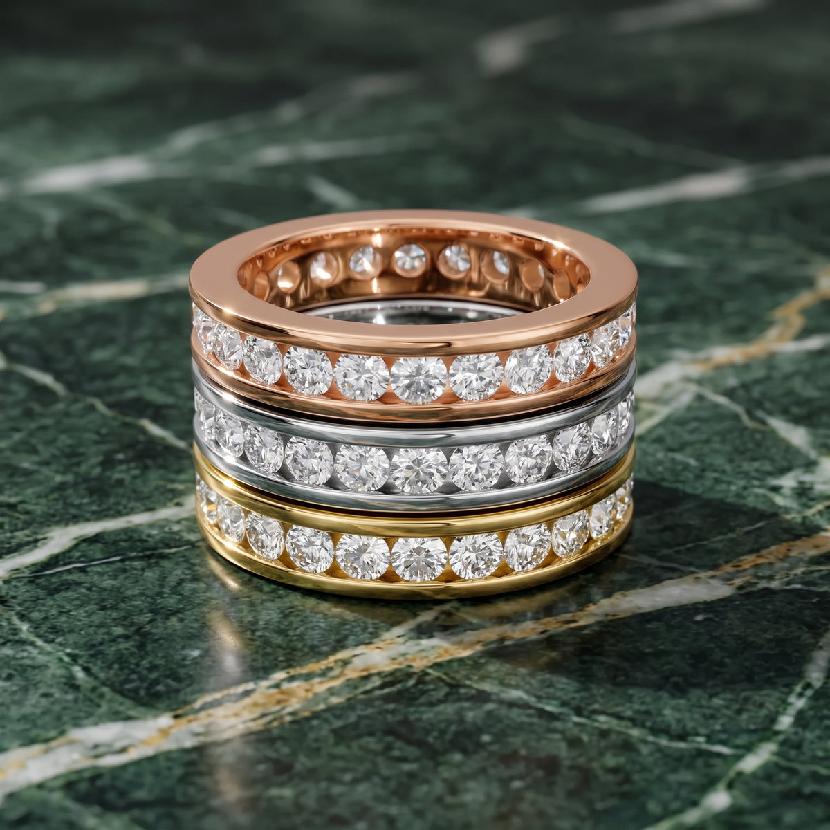 Ayana Channel Set Round Diamond Eternity Band in Platinum - 3rings.jpg