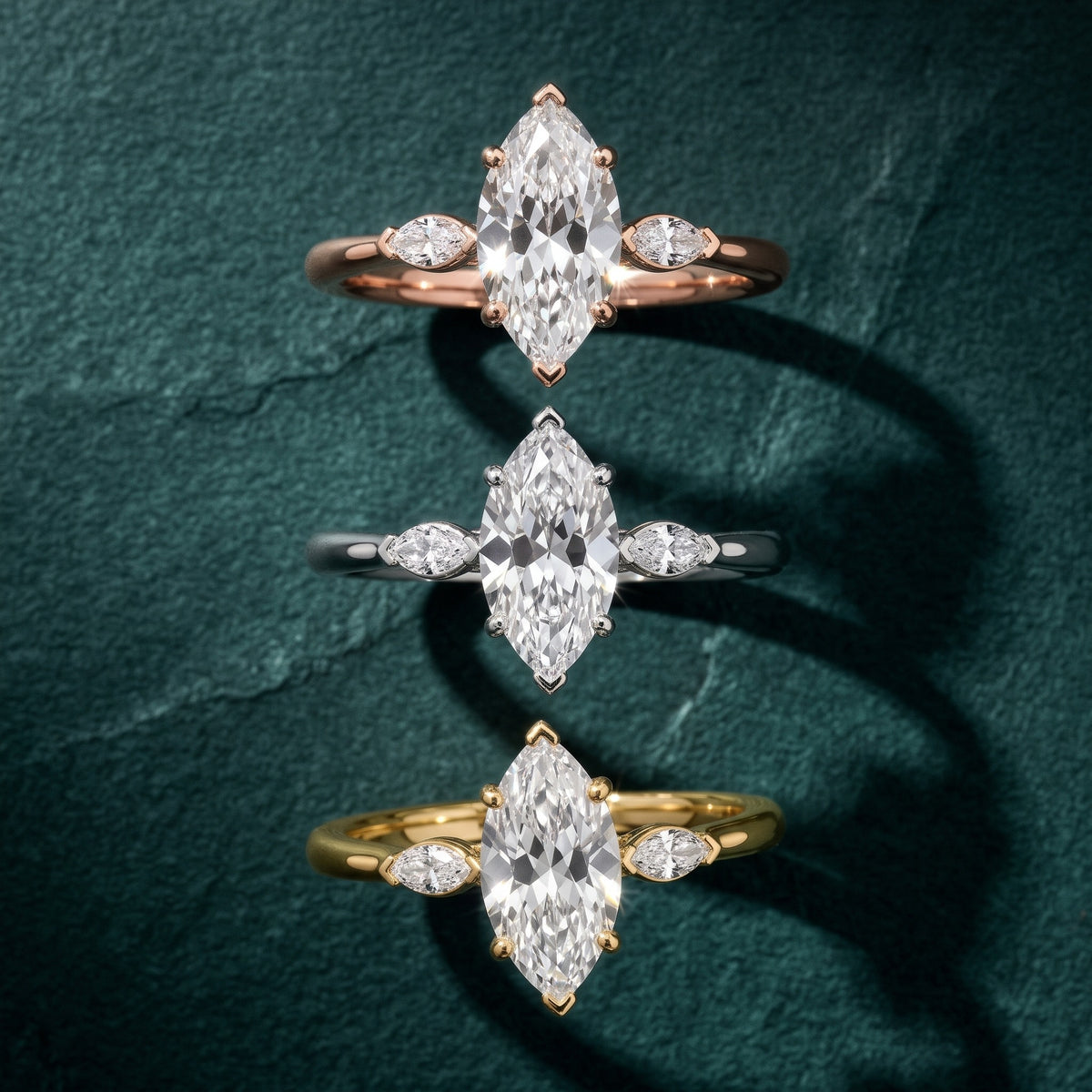 Lissa Marquise-Side Three-Stone Marquise Diamond Engagement Ring in Platinum - 3rings.jpg