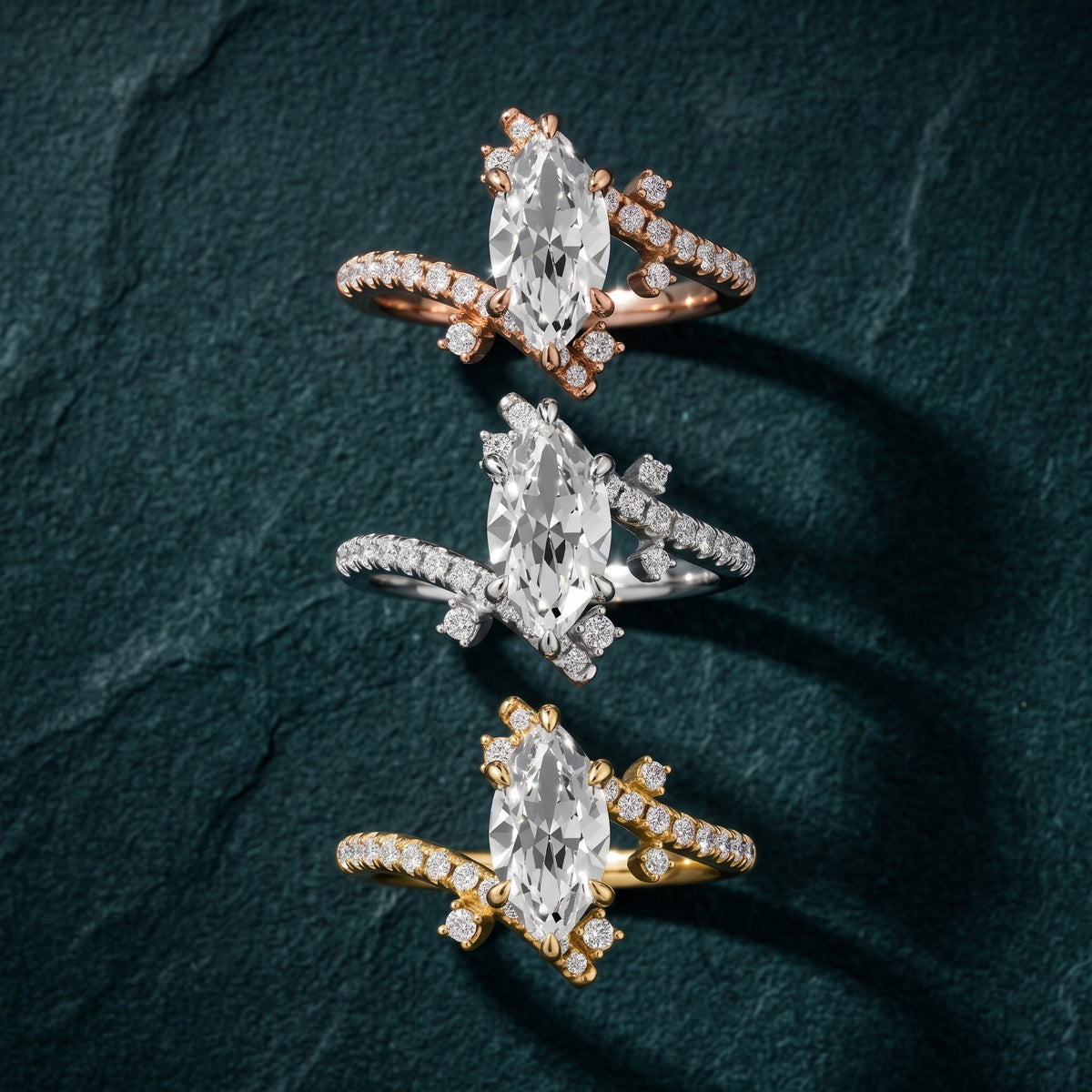 Agnes Bypass Pavé Marquise Diamond Engagement Ring in Platinum - 3rings.jpg