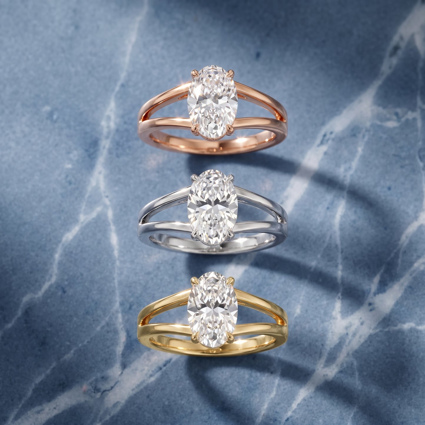 Giselle Solitaire Split Shank Oval Diamond Engagement Ring in Platinum - 3rings.jpg