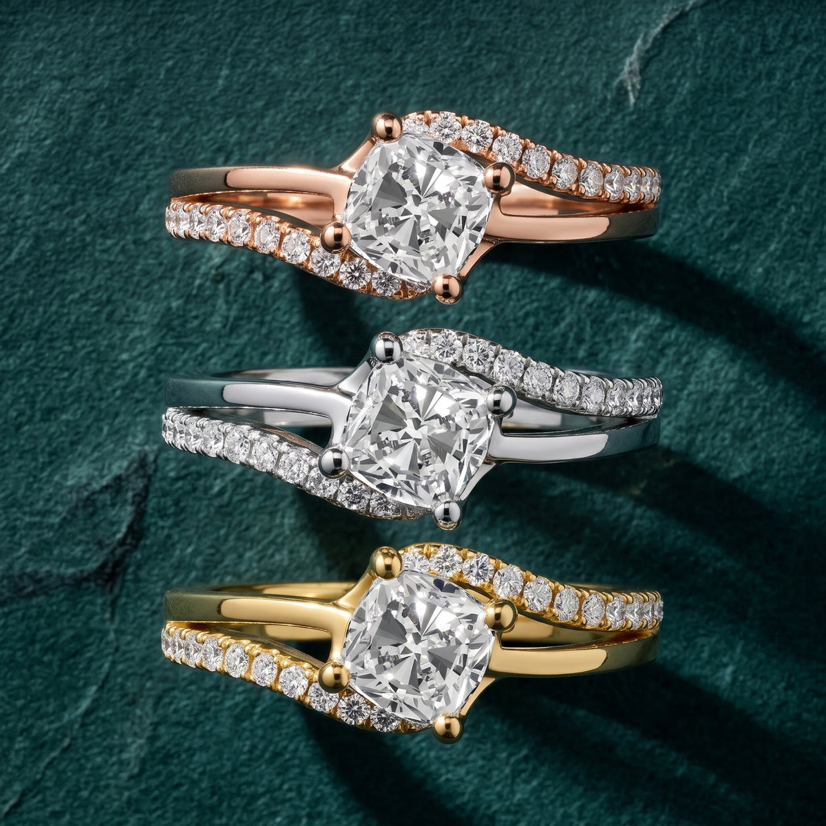 Stowe Bypass Pavé Cushion Diamond Engagement Ring in Platinum - 3rings.jpg