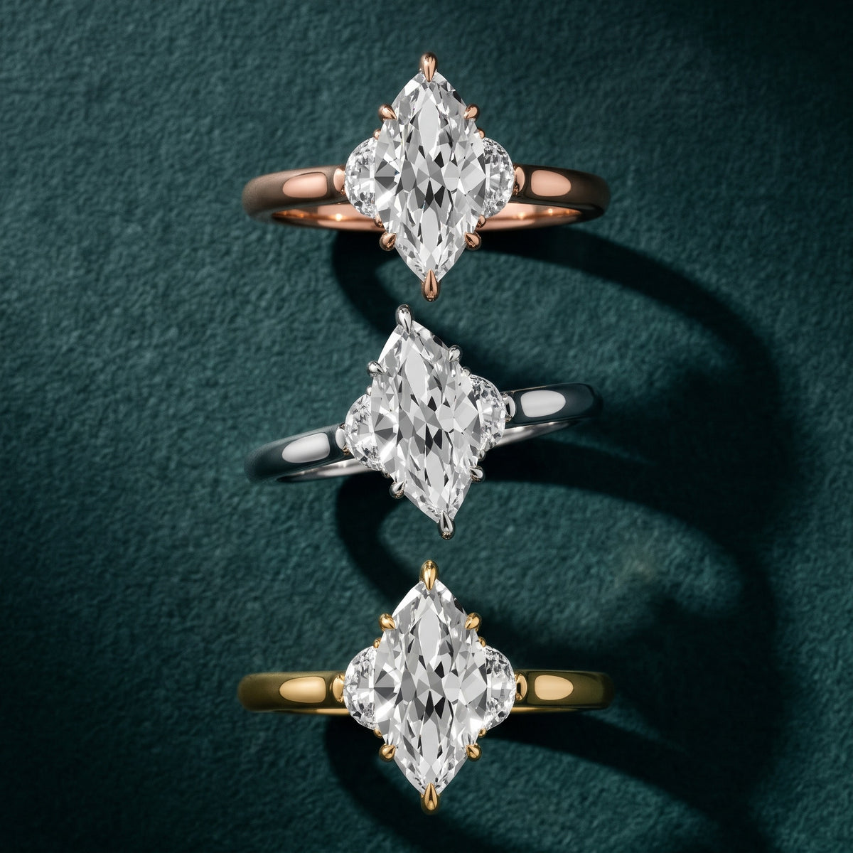 Hilary Half-Moon Three-Stone Marquise Diamond Engagement Ring in White Gold - 3rings.jpg