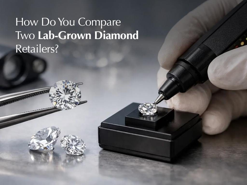 How Do You Compare Two Lab-Grown Diamond Retailers?