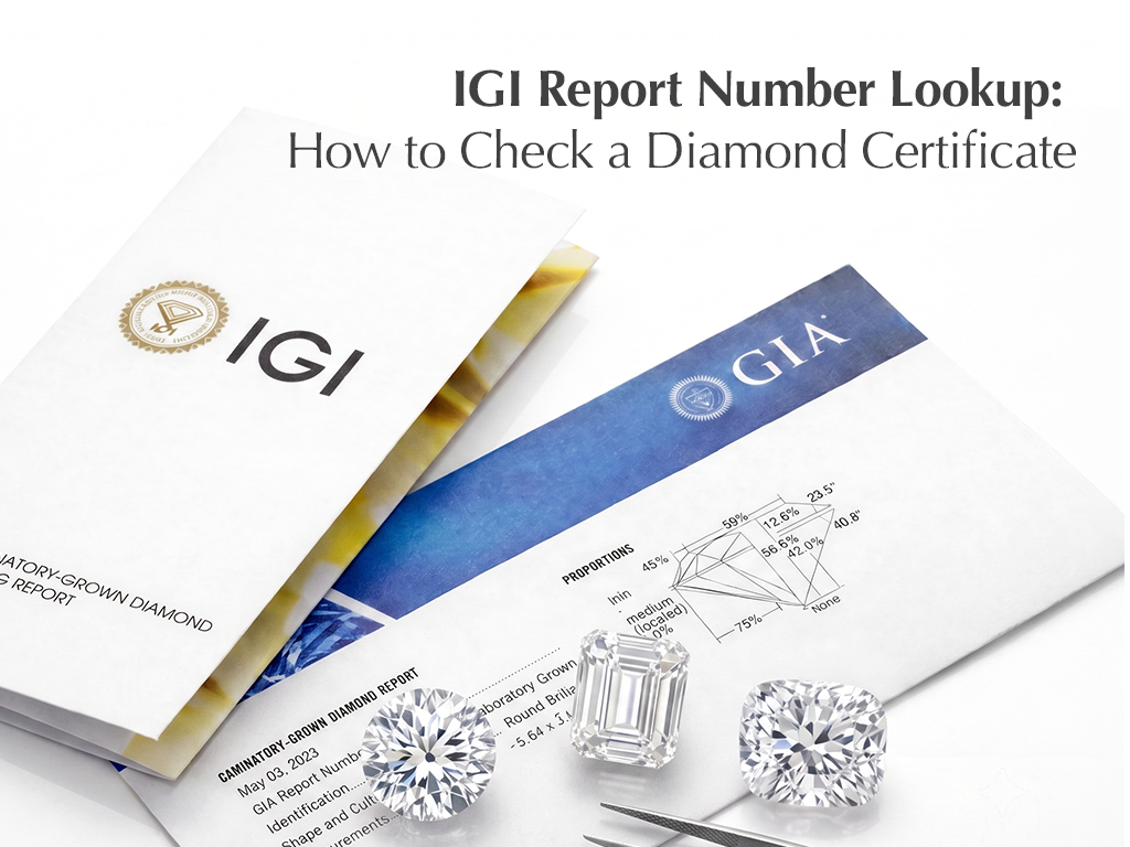IGI Report Number Lookup: How to Check a Diamond Certificate