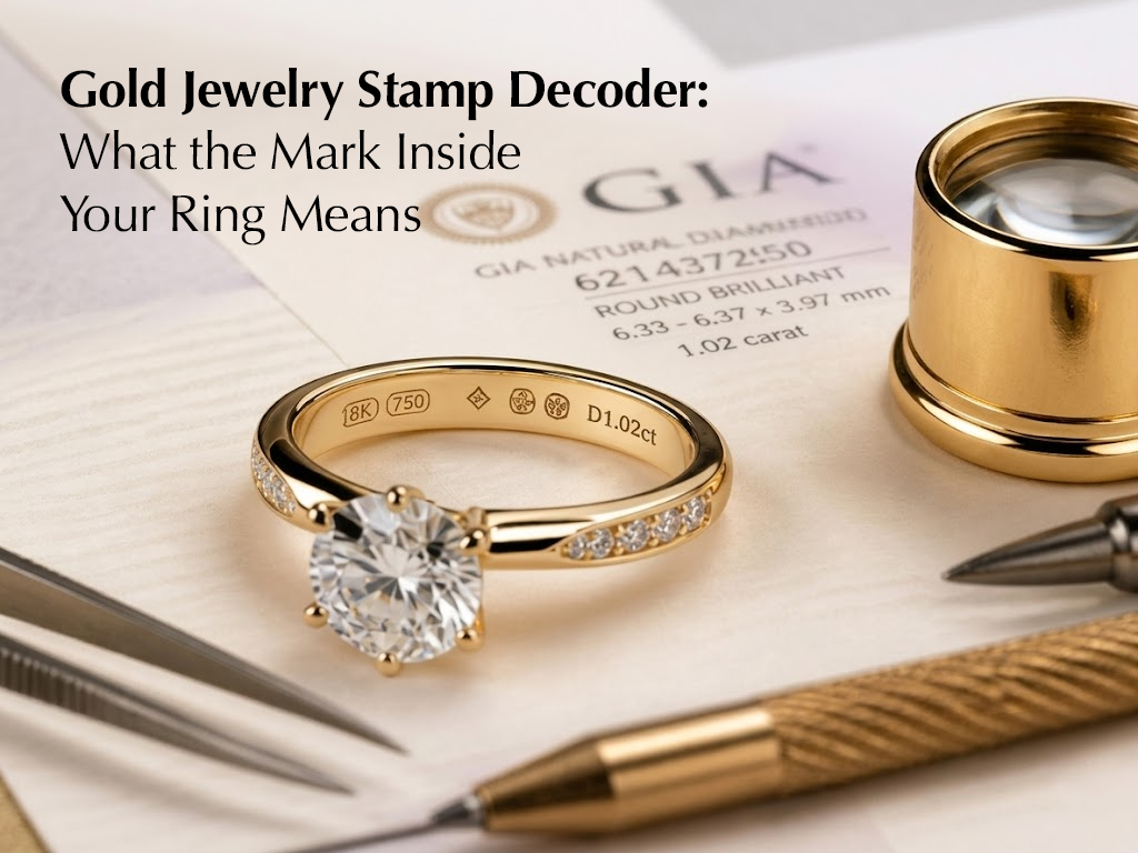 Gold Jewelry Stamp Decoder: What the Mark Inside Your Ring Means