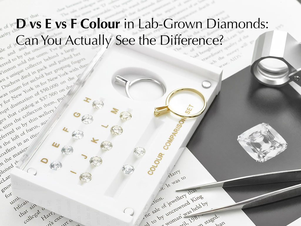 D vs E vs F Colour in Lab-Grown Diamonds: Can You Actually See the Difference?