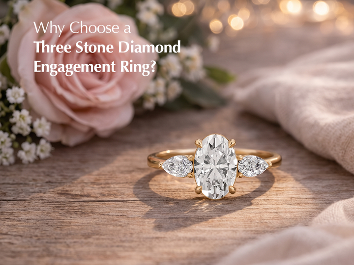 Why Choose a Three Stone Diamond Engagement Ring?