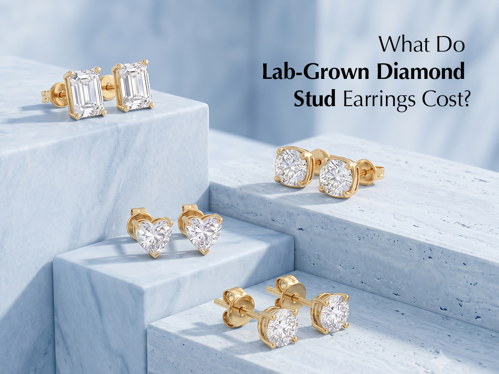 What Do Lab-Grown Diamond Stud Earrings Cost?