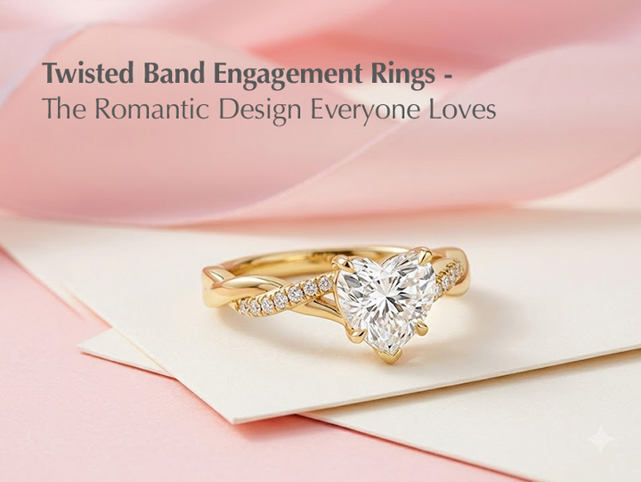 Twisted Band Engagement Rings - The Romantic Design Everyone Loves