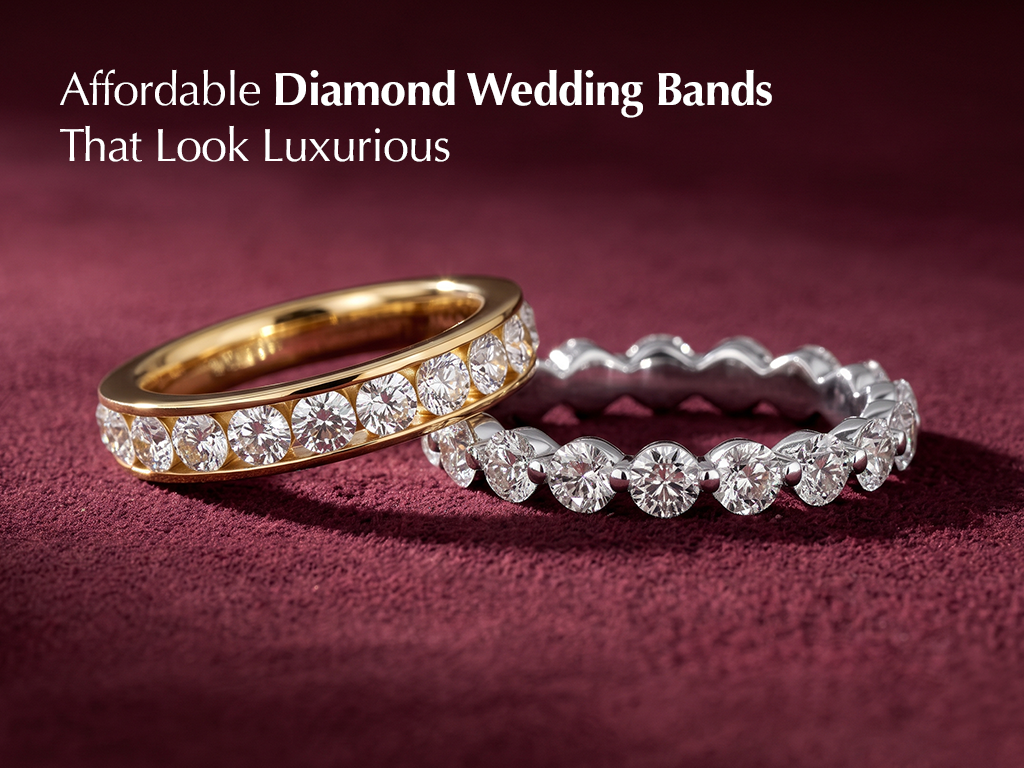 Affordable Diamond Wedding Bands That Look Luxurious