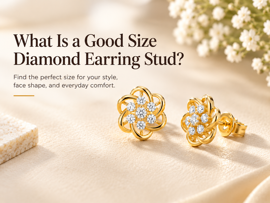 What Is a Good Size Diamond Earring Stud?
