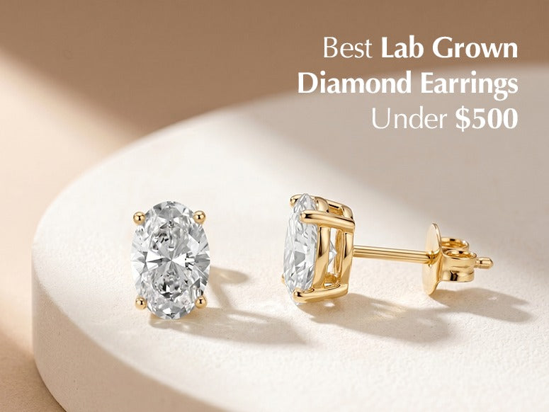 Best Lab Grown Diamond Earrings Under $500