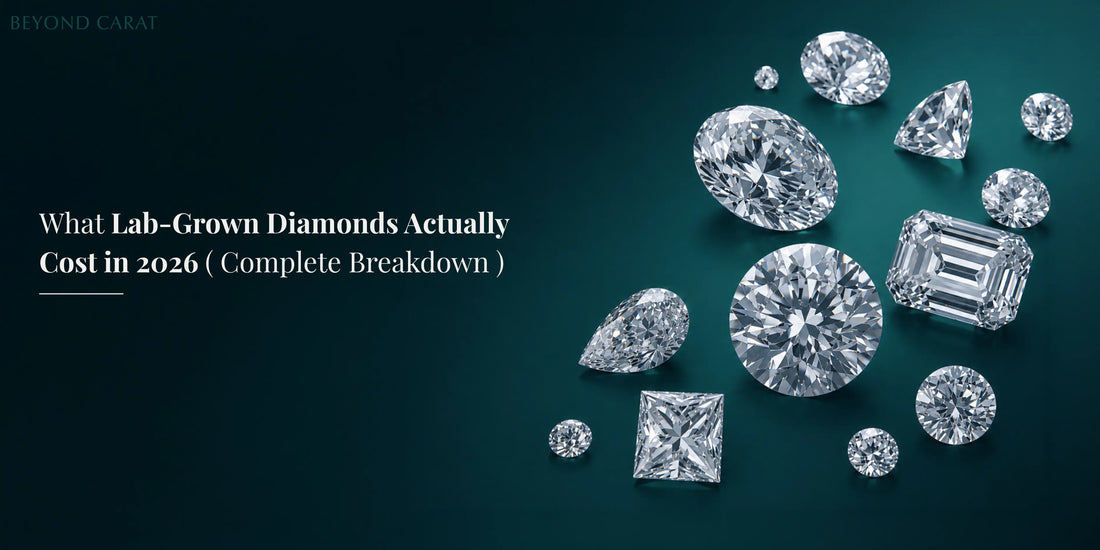 What Lab-Grown Diamonds Actually Cost in 2026 ( Complete Breakdown )