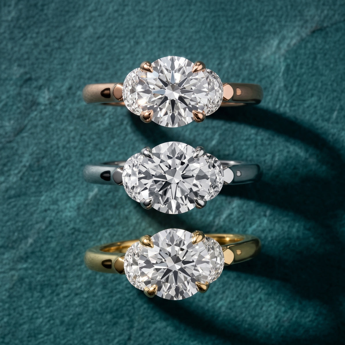 Elia Half-Moon Three-Stone Round Diamond Engagement Ring in Platinum - 3rings.jpg