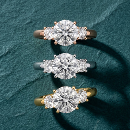 Zara Three-Stone Round Diamond Engagement Ring in Silver - 3rings.jpg