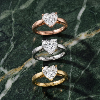 Lucia Solitaire Six-Prong Heart Diamond Engagement Ring in Platinum - 3rings.jpg