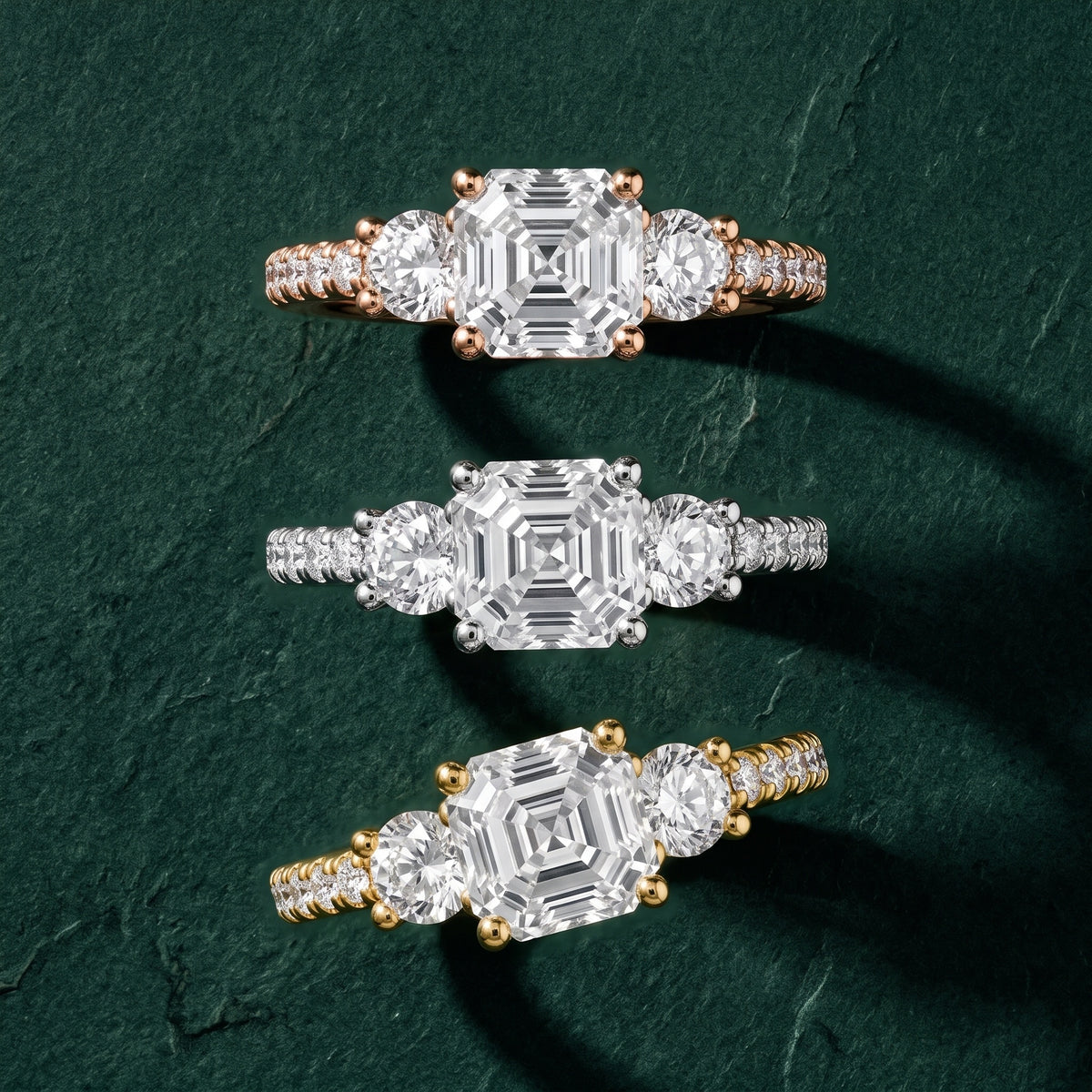 Sibyl Trellis Three-Stone Asscher Diamond Engagement Ring in Silver - 3rings.jpg
