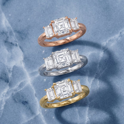 Zoe Three-Stone Asscher Diamond Ring in Platinum - 3rings.jpg