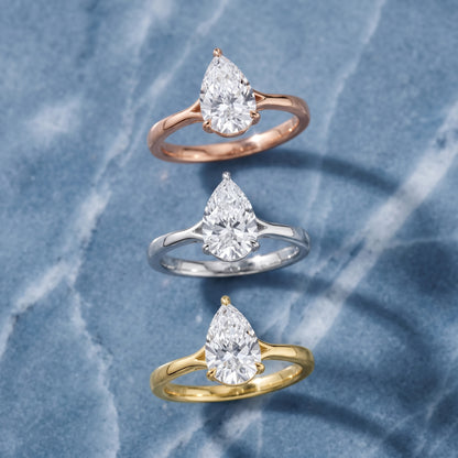 Anais Trellis Solitaire Pear Diamond Engagement Ring in Yellow Gold - 3rings.jpg