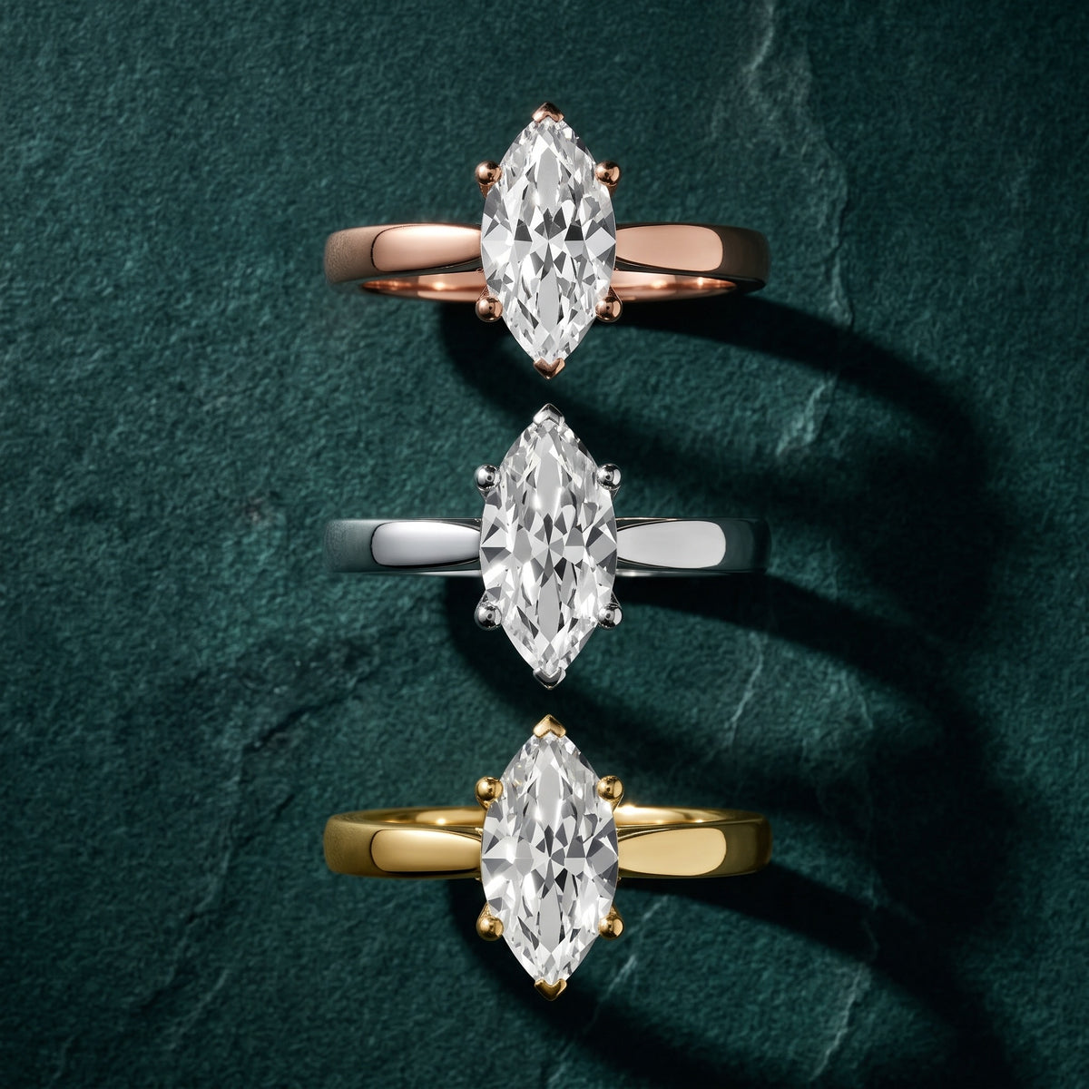 Sofia Cathedral Marquise Diamond Engagement Ring in White Gold - 3rings.jpg