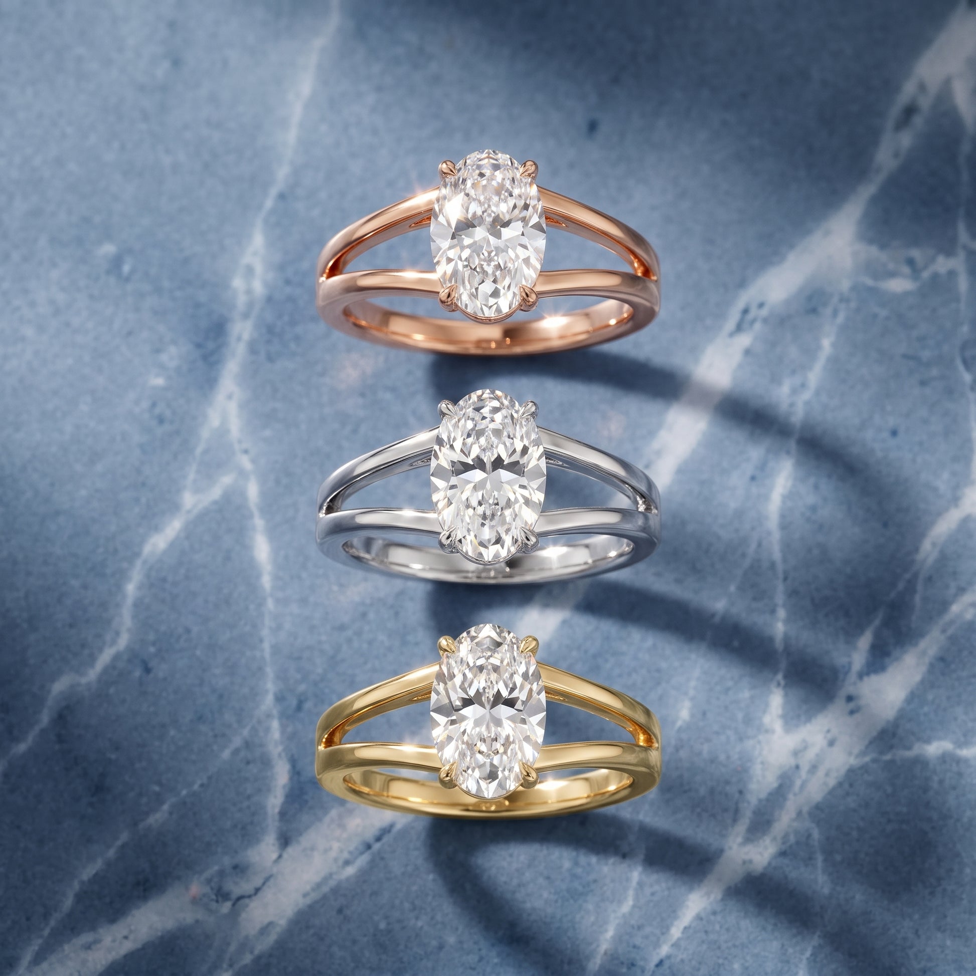 Giselle Solitaire Split Shank Oval Diamond Engagement Ring in Yellow Gold - 3rings.jpg
