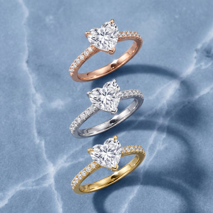 Gia Hidden Halo Pavé Heart Diamond Ring in White Gold - 3rings.jpg