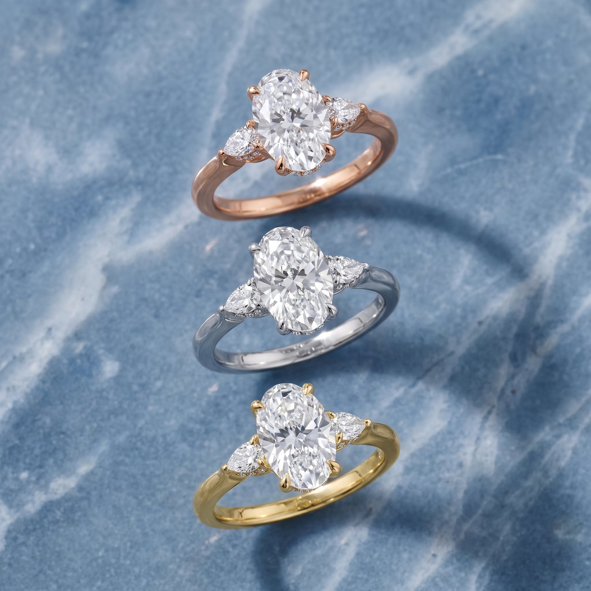 Leila Three-Stone Oval Diamond Engagement Ring in Silver - 3rings.jpg
