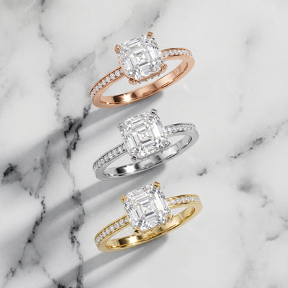 Naia Hidden Halo Asscher Diamond Ring in Platinum - 3rings.jpg