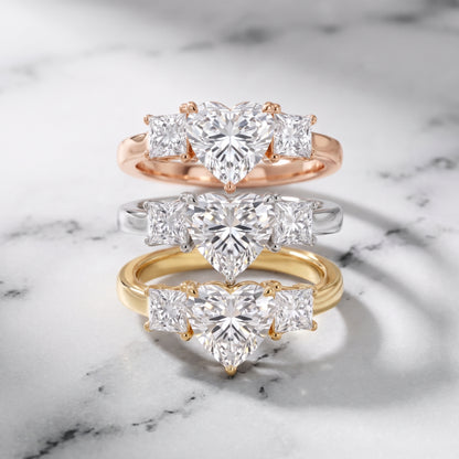 Sienna Three-Stone Heart Diamond Ring in Platinum - 3rings.jpg