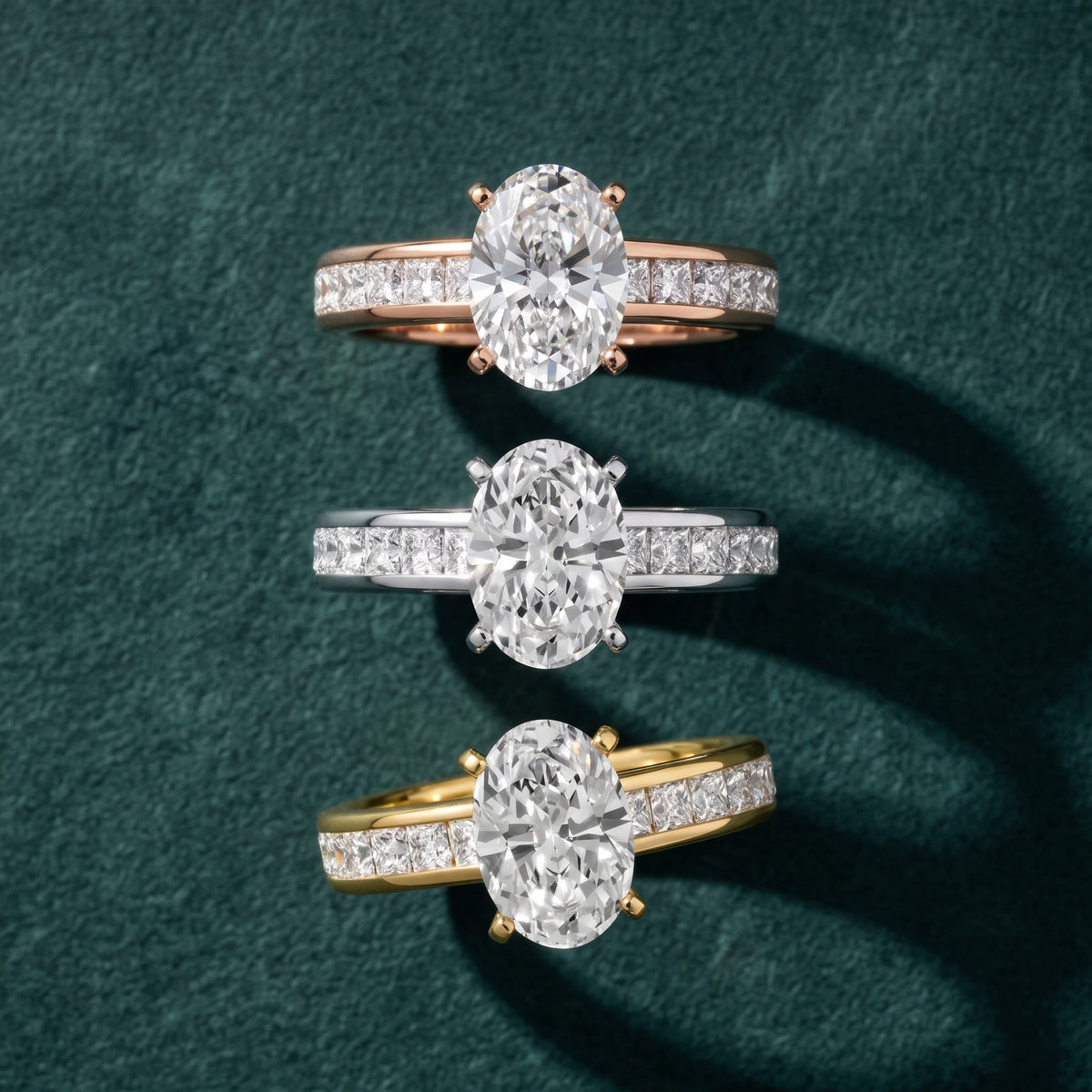Frisco Channel Set Oval Diamond Engagement Ring in White Gold - 3rings.jpg