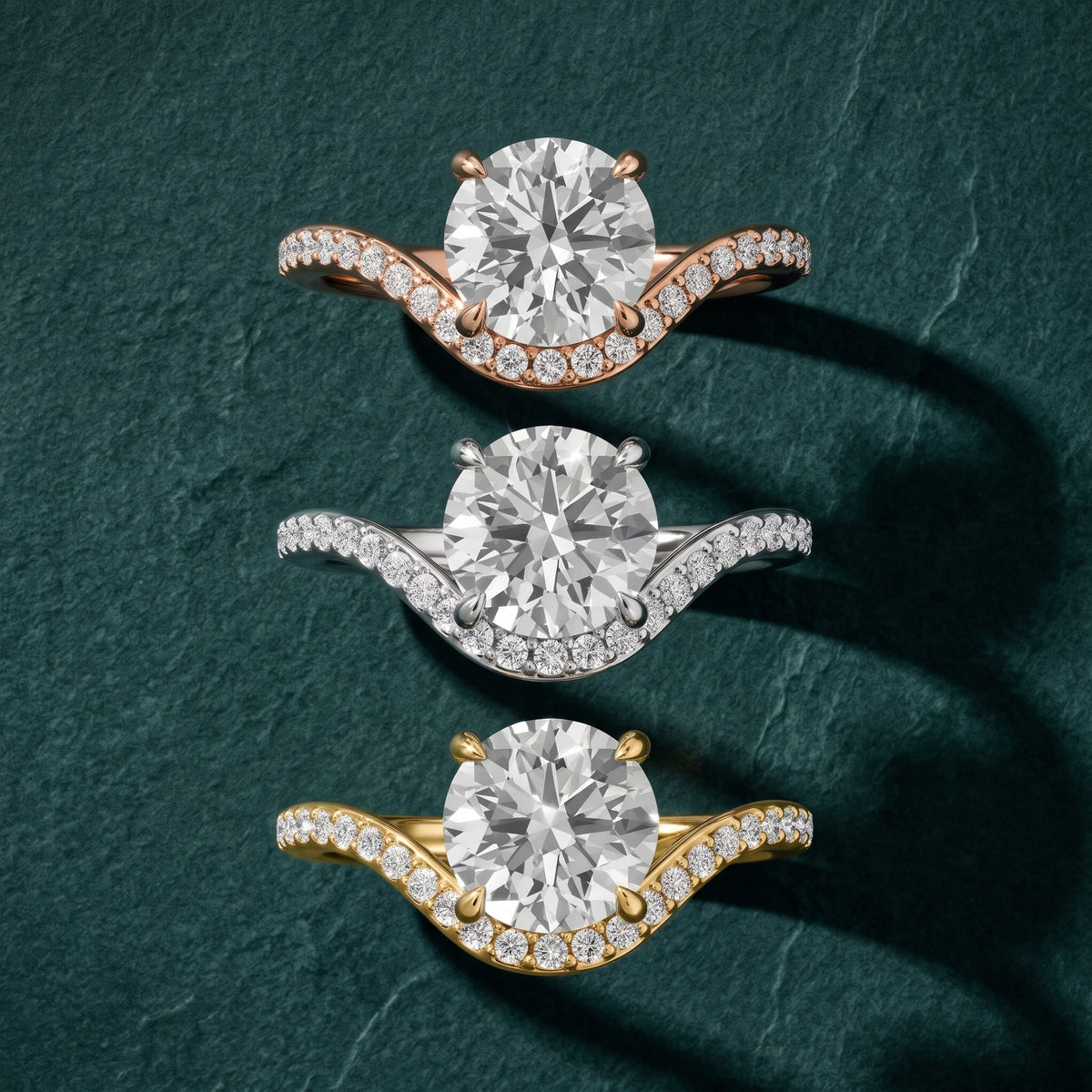 Alison Bypass Pavé Round Diamond Engagement Ring in Platinum - 3rings.jpg