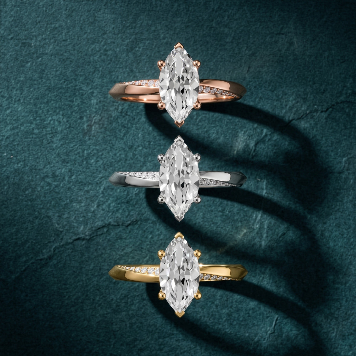 Elisabeth Twist Pavé Marquise Diamond Engagement Ring in White Gold - 3rings.jpg