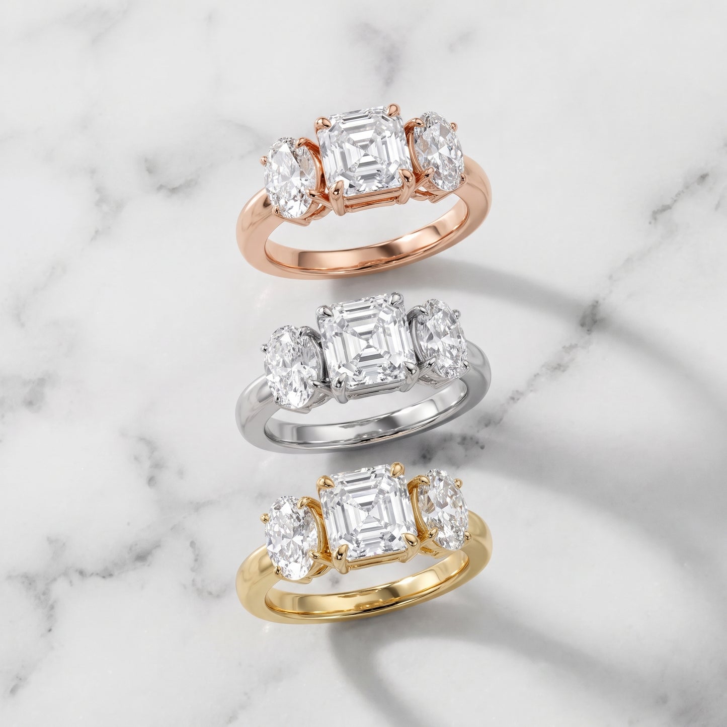 Lila Three-Stone Asscher Diamond Ring in White Gold - 3rings.jpg
