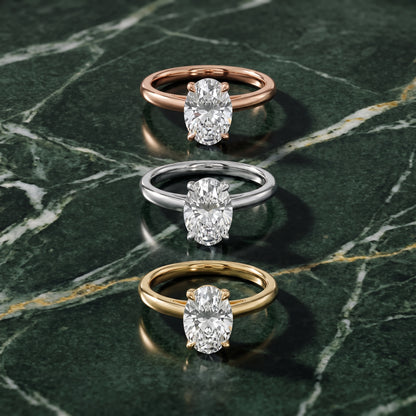 Sadie Cathedral Solitaire Oval Diamond Ring in Platinum - 3rings.jpg