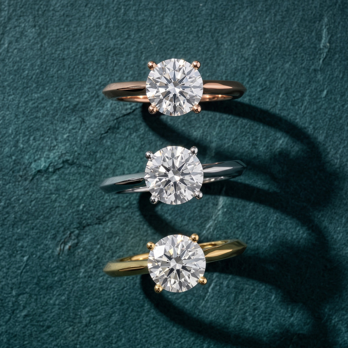 Isabel Knife Edge Round Diamond Engagement Ring in Platinum - 3rings.jpg