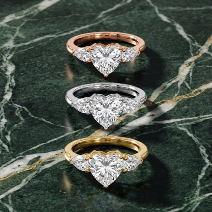 Mirabel Three-Stone Heart Diamond Engagement Ring in Platinum - 3rings.jpg