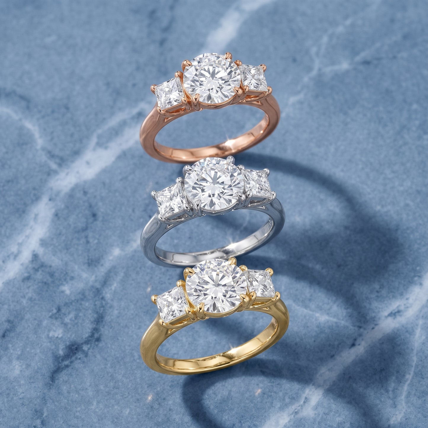 Sienna Three-Stone Round Diamond Ring in Platinum - 3rings.jpg