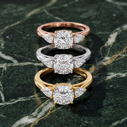 Phoebe Three-Stone Cushion Diamond Ring in Platinum - 3rings.jpg