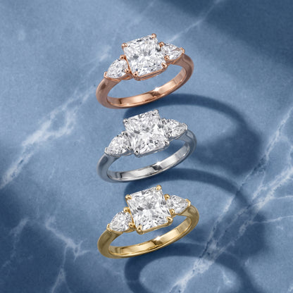Mirabel Three-Stone Radiant Diamond Engagement Ring in White Gold - 3rings.jpg