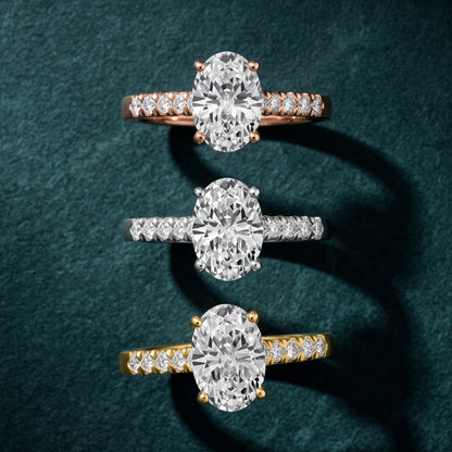 Jessie French Pavé Oval Diamond Engagement Ring in Yellow Gold - 3rings.jpg