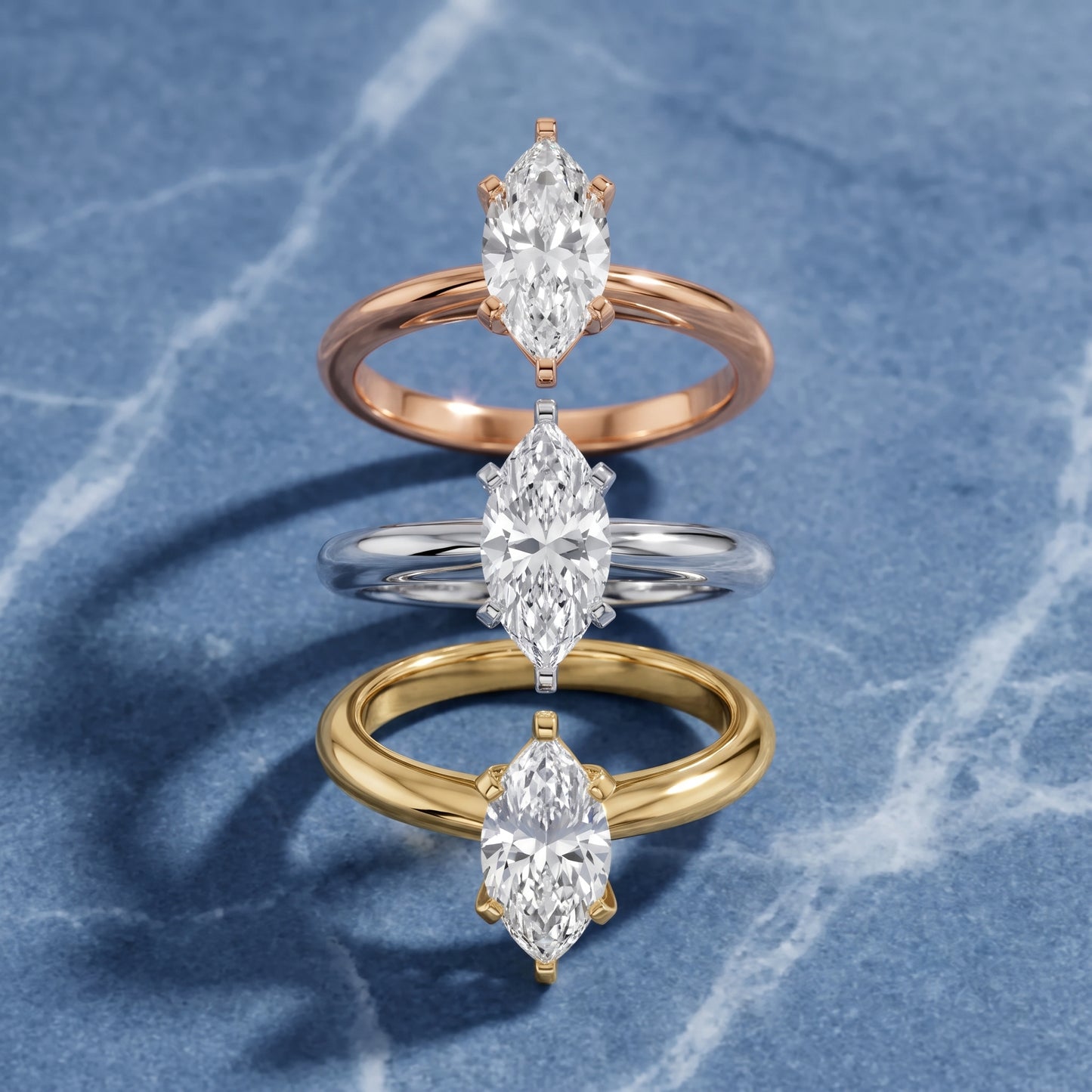 Amira Six-Prong Solitaire Marquise Diamond Engagement Ring in Silver - 3rings.jpg