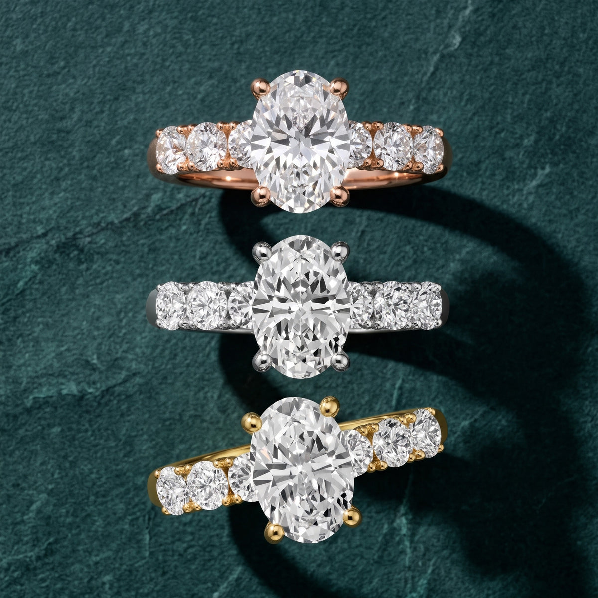 Sorrel Graduated Seven-Stone Oval Diamond Engagement Ring in Silver - 3rings.jpg