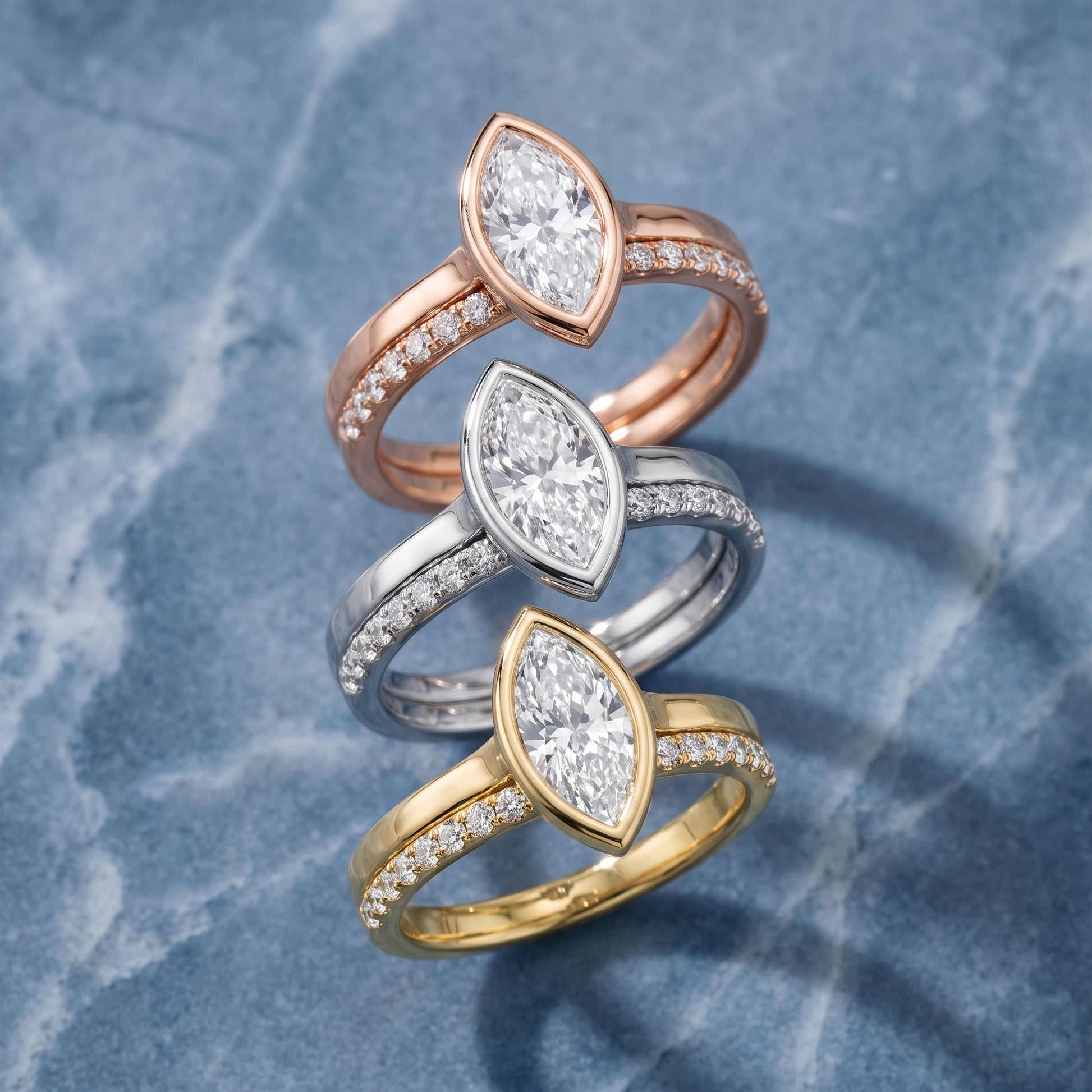 Ayla Bezel Bypass Marquise Diamond Ring in Silver - 3rings.jpg