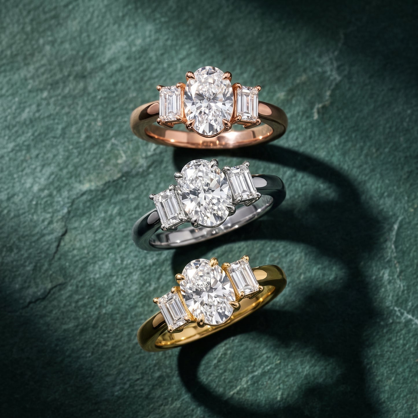 Zoe Three-Stone Oval Diamond Ring in Silver - 3rings.jpg