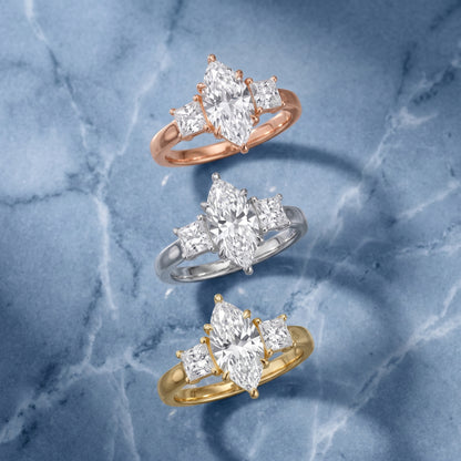 Sienna Three-Stone Marquise Diamond Ring in Silver - 3rings.jpg