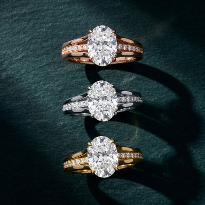 Scarlett Split Shank Pavé Oval Diamond Ring in Yellow Gold - 3rings.jpg