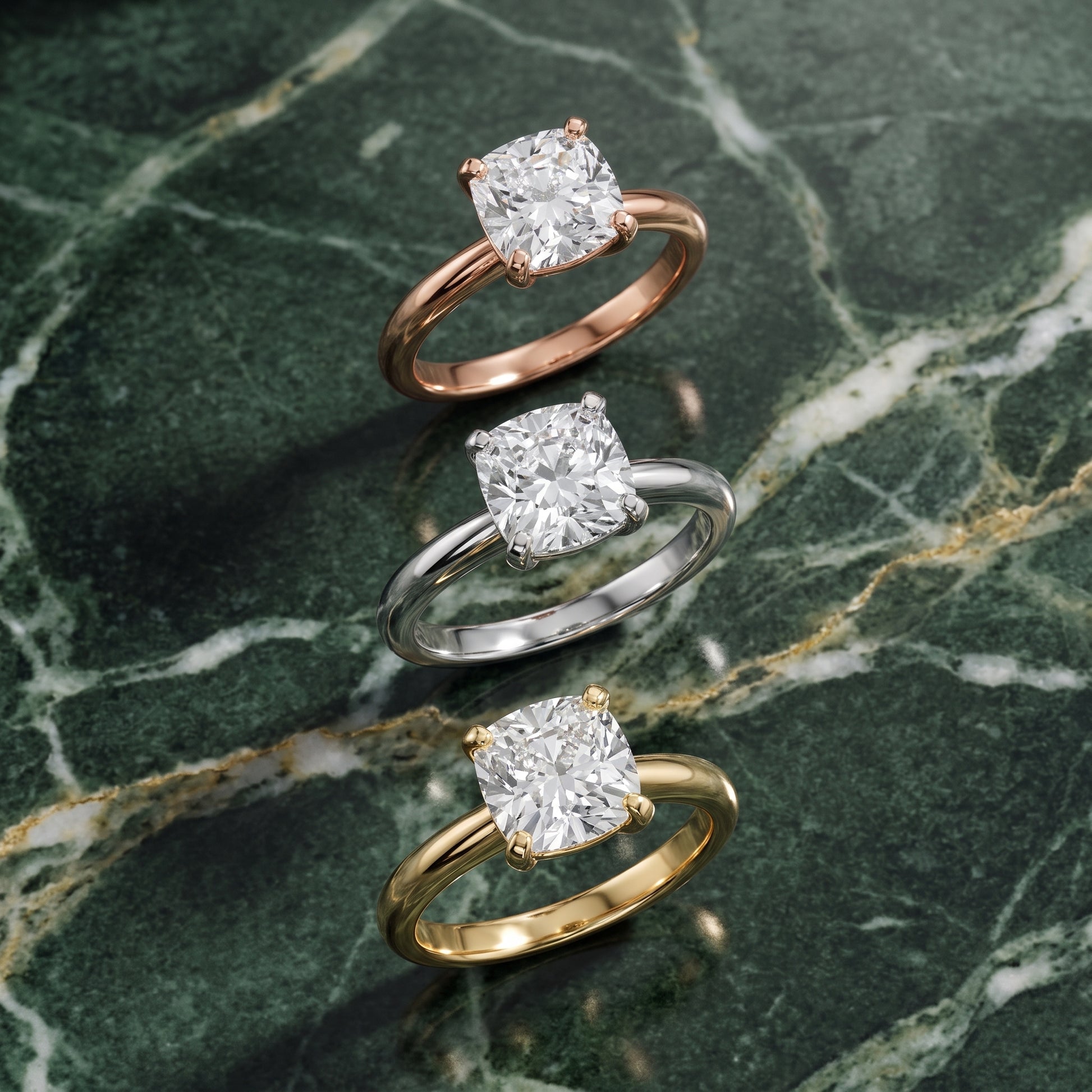 Wren Solitaire Cushion Diamond Ring in Platinum - 3rings.jpg