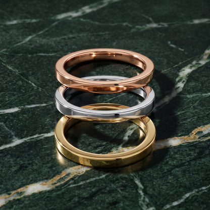 Wren Classic Flat Wedding Band in Silver - 3rings.jpg