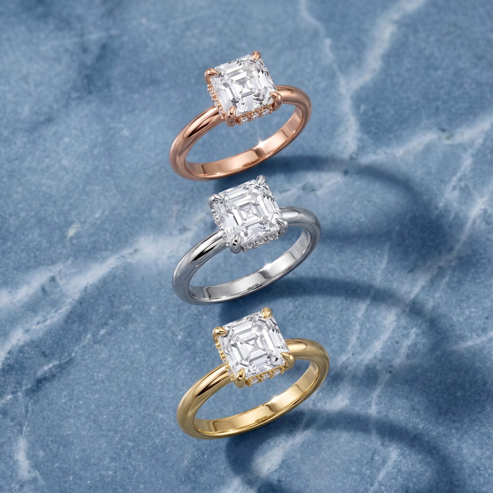 Amaya Hidden Halo Asscher Diamond Ring in Platinum - 3rings.jpg